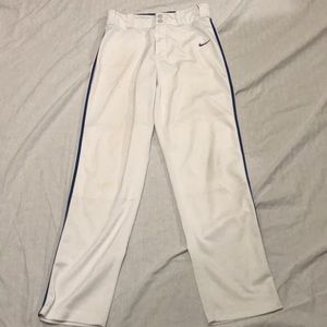 Nike Boys White baseball pants size XL